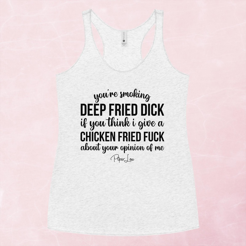 You’re Smoking Deep Fried Dick Graphic Tank Top