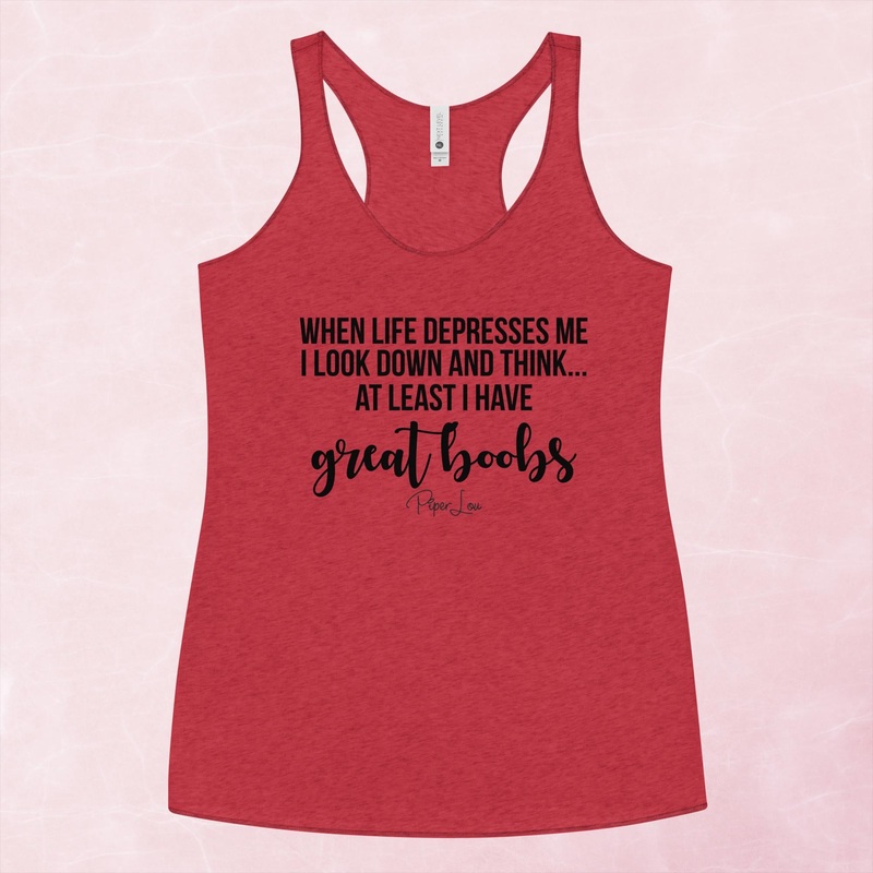At Least I Have Great Boobs Graphic Tank Top