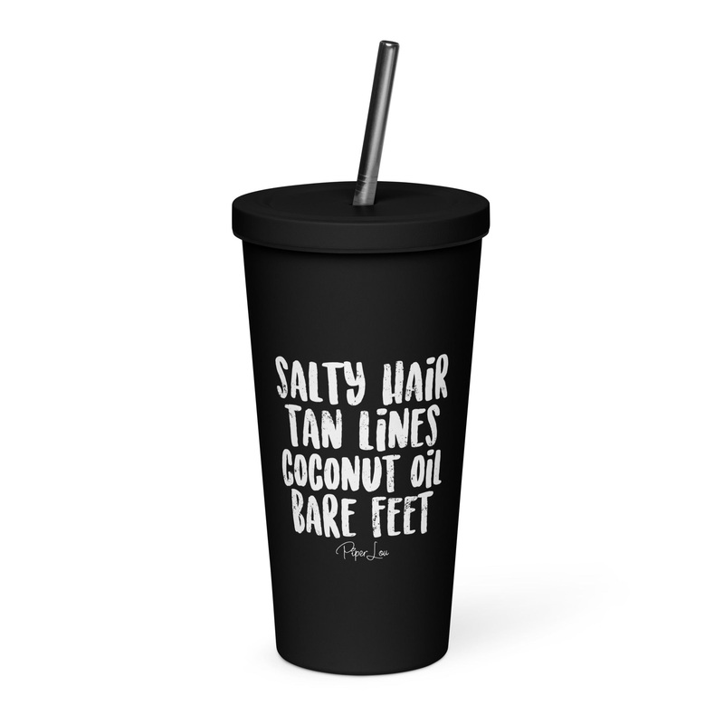 Beach Essentials 20oz Burst Tumbler + Straw