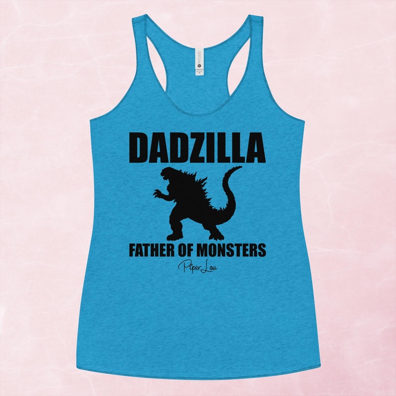 Dadzilla Father Of Monsters Graphic Tank Top