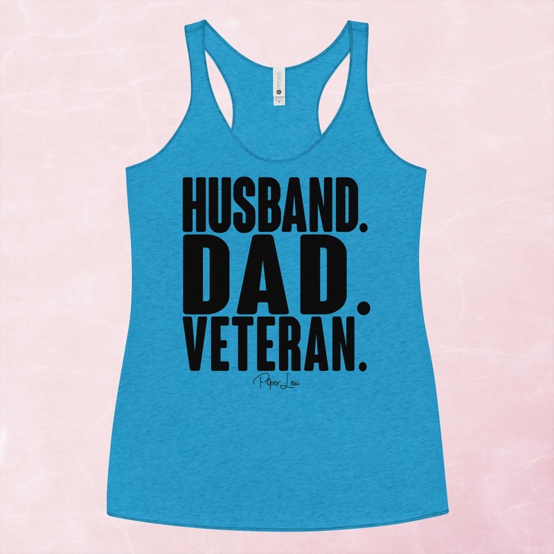 Husband Dad Veteran Graphic Tank Top