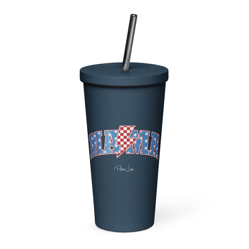 MA/MA 20oz Burst Tumbler + Straw