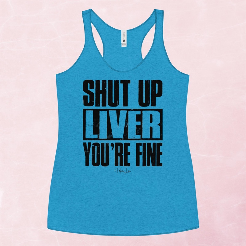 Shut Up Liver Graphic Tank Top