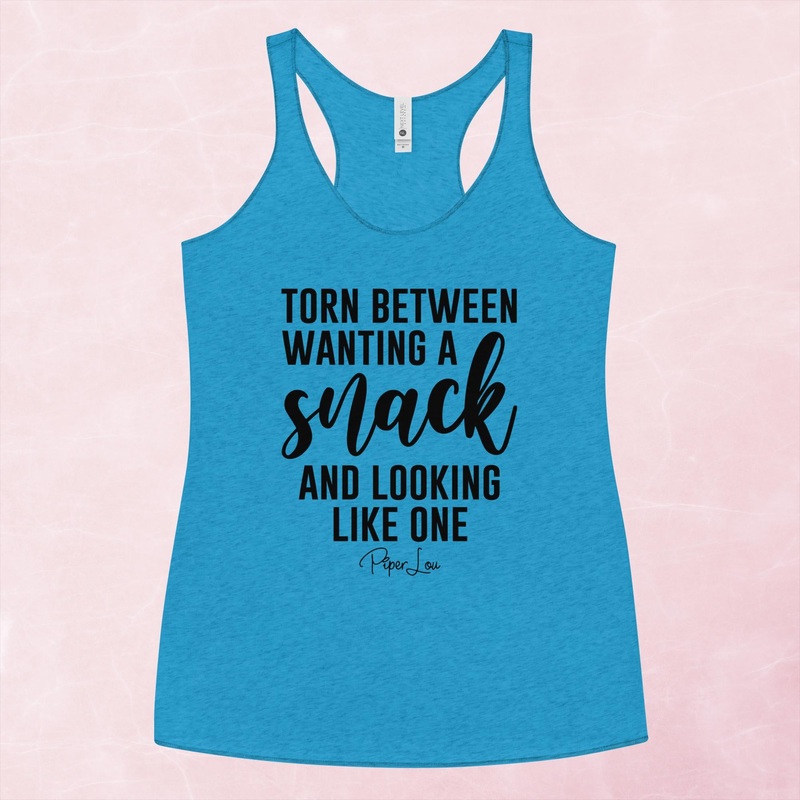 Torn Between Wanting A Snack Graphic Tank Top