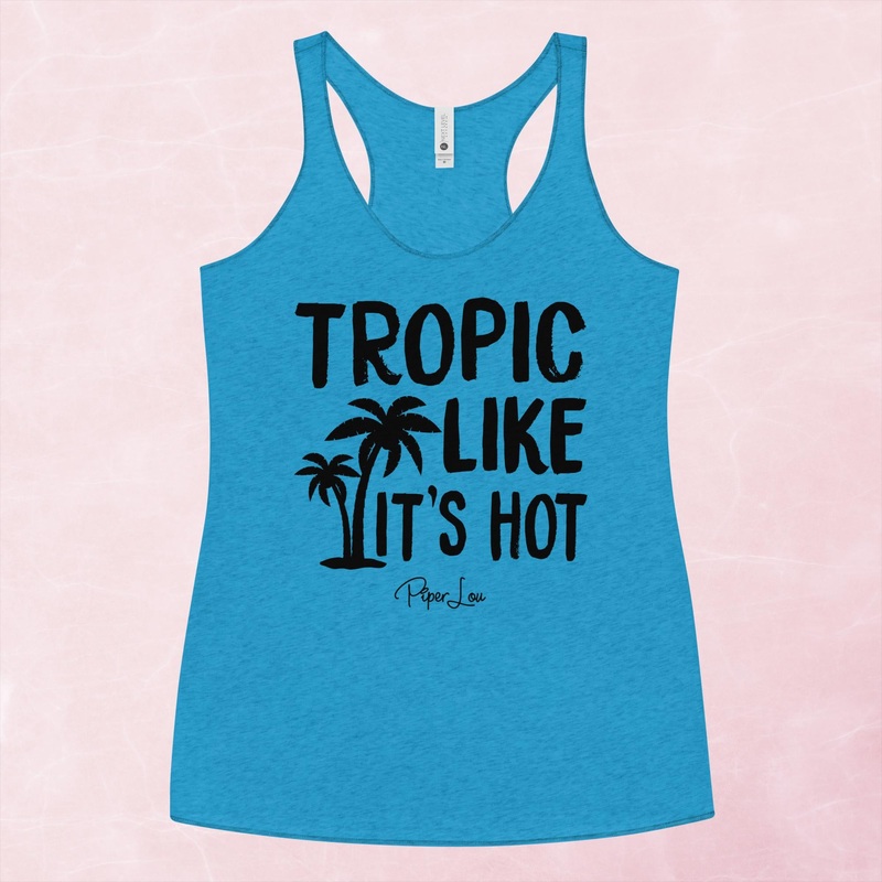 Tropic Like It’s Hot Graphic Tank Top