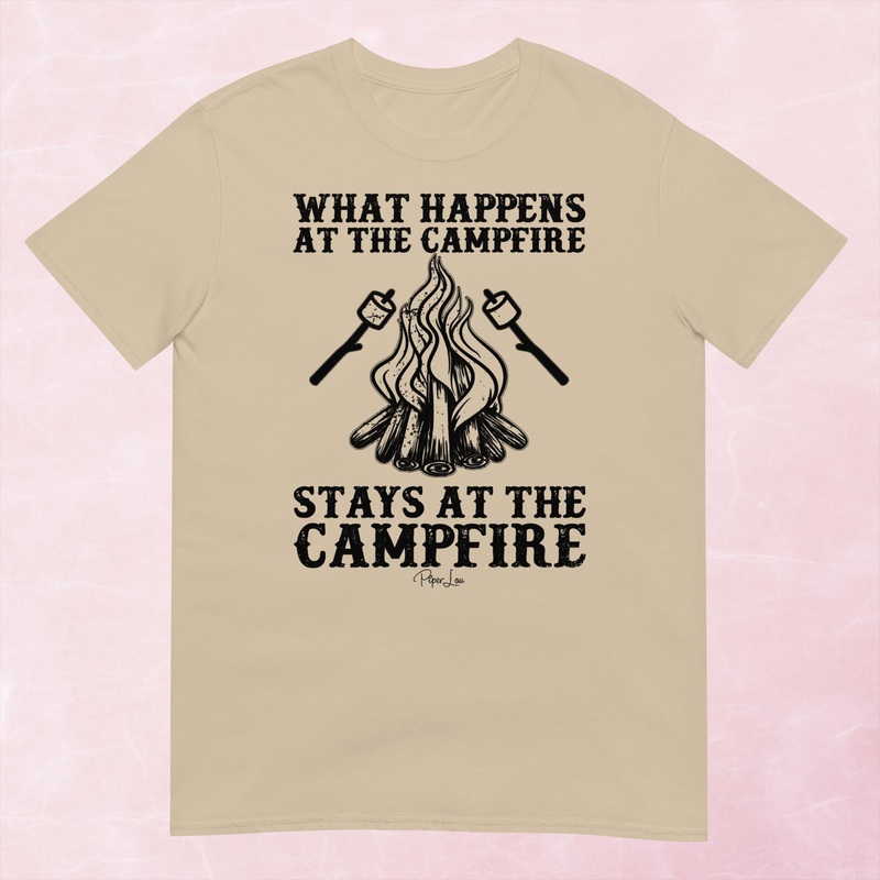 What Happens At The Campfire Graphic Tee