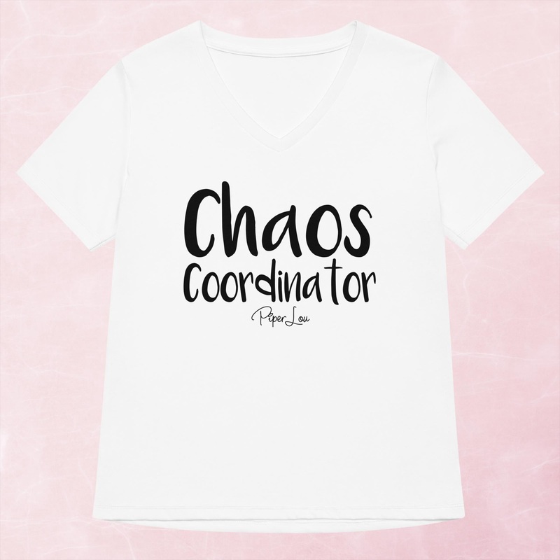 Chaos Coordinator Women’s Graphic V-Neck