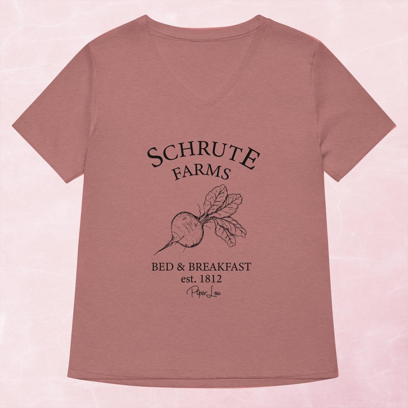 Schrute Farms Women’s Graphic V-Neck