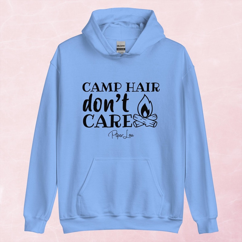 Camp Hair Don’t Care Graphic Hoodie