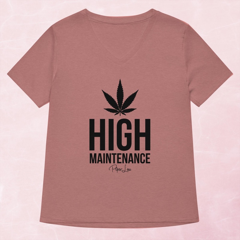 High Maintenance Women’s Graphic V-Neck