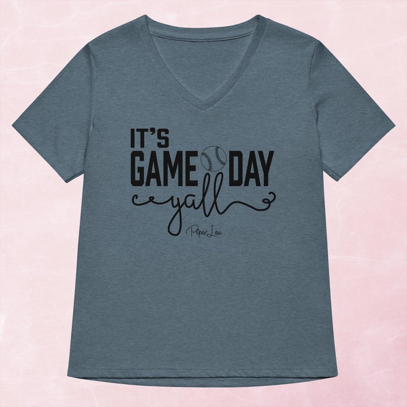 It’s Gameday Y’all Baseball Women’s Graphic V-Neck