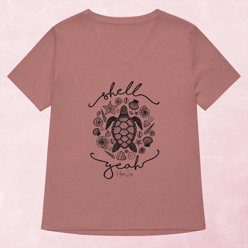 Shell Yeah | Summer Women’s Graphic V-Neck