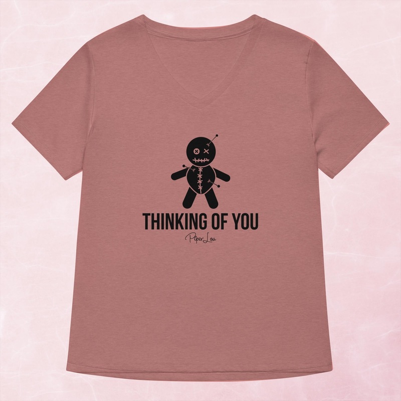 Thinking Of You Women’s Graphic V-Neck