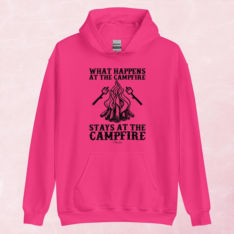 What Happens At The Campfire Graphic Hoodie