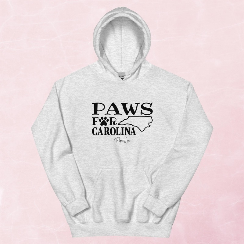 100% Donation | Paws For Carolina Graphic Hoodie