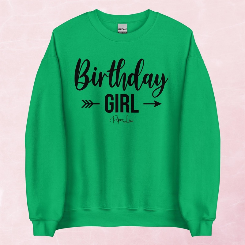 Birthday Girl Graphic Crewneck Sweatshirt