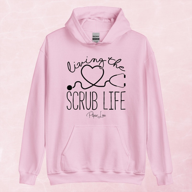 Living The Scrub Life Graphic Hoodie