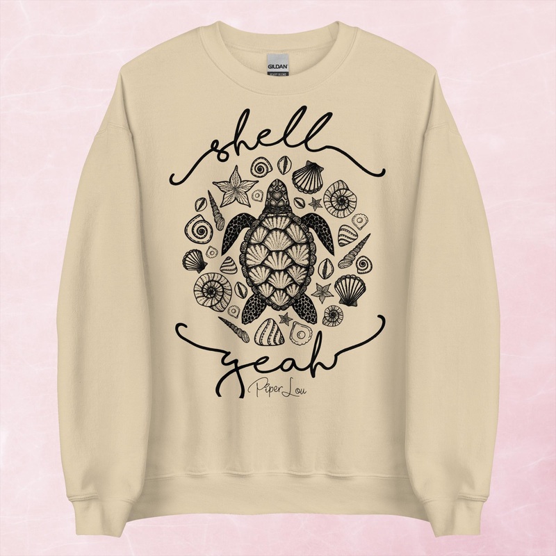 Shell Yeah | Summer Graphic Crewneck Sweatshirt