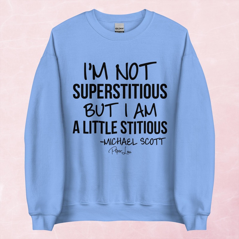 Superstitious Graphic Crewneck Sweatshirt