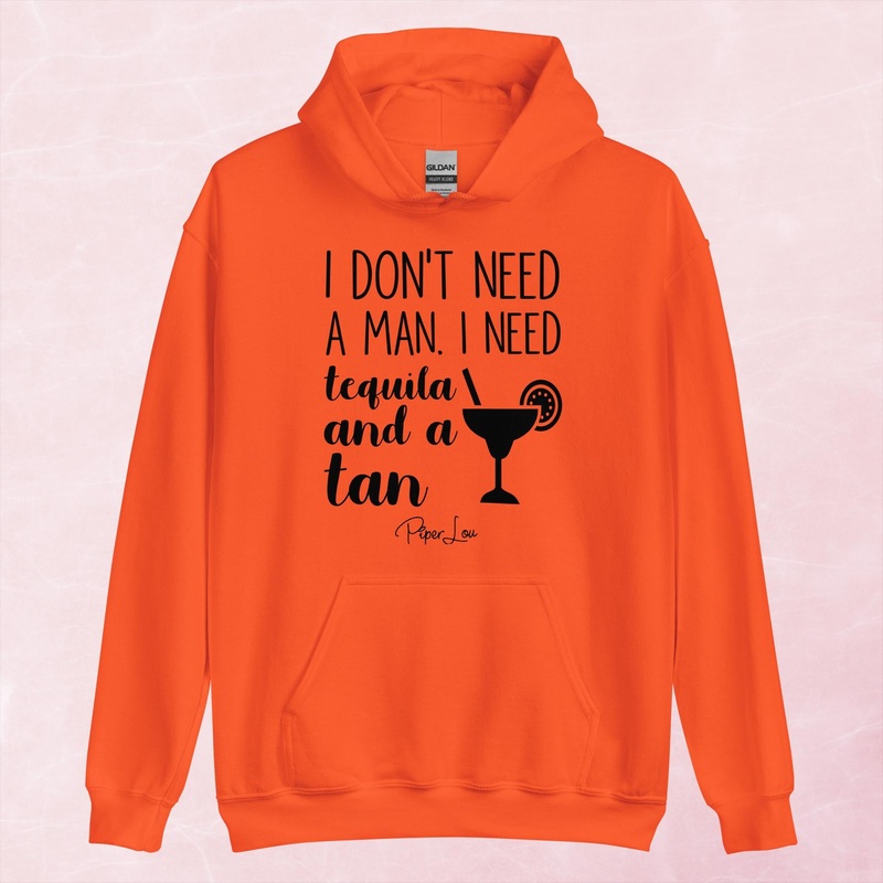 Tequila And A Tan Graphic Hoodie