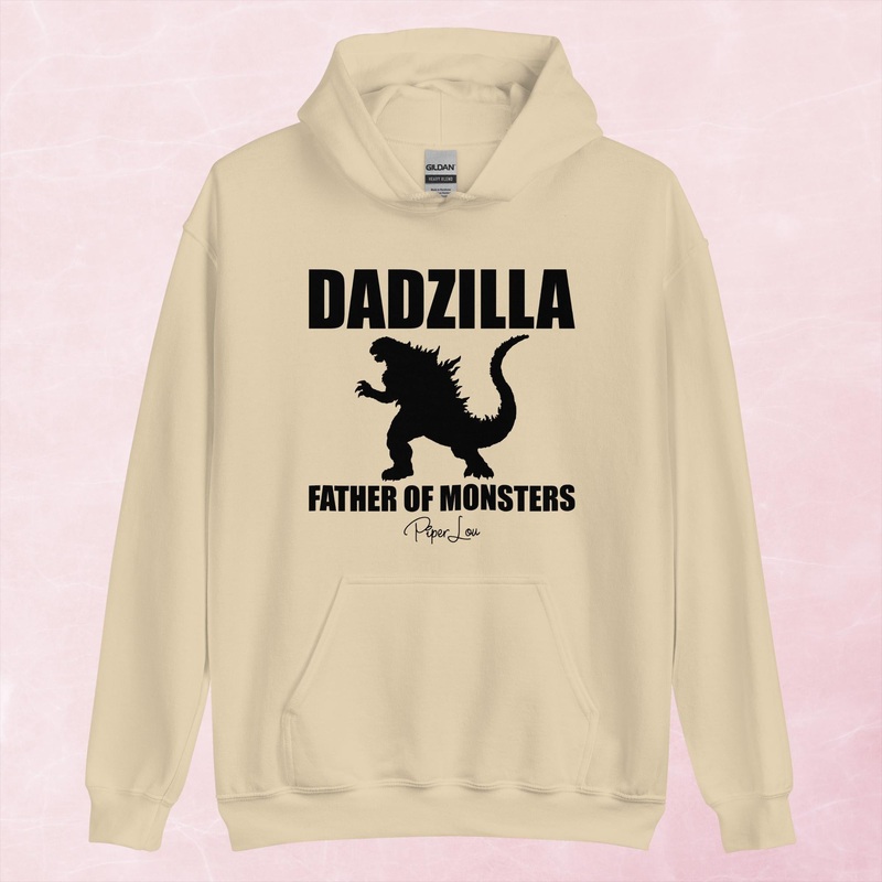 Dadzilla Father Of Monsters Men’s Apparel Graphic Hoodie
