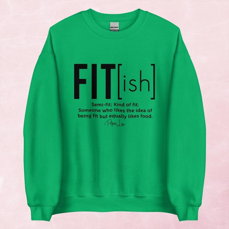 Fitish Graphic Crewneck Sweatshirt
