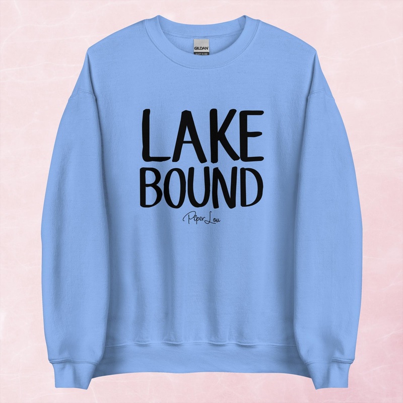 Lake Bound Graphic Crewneck Sweatshirt