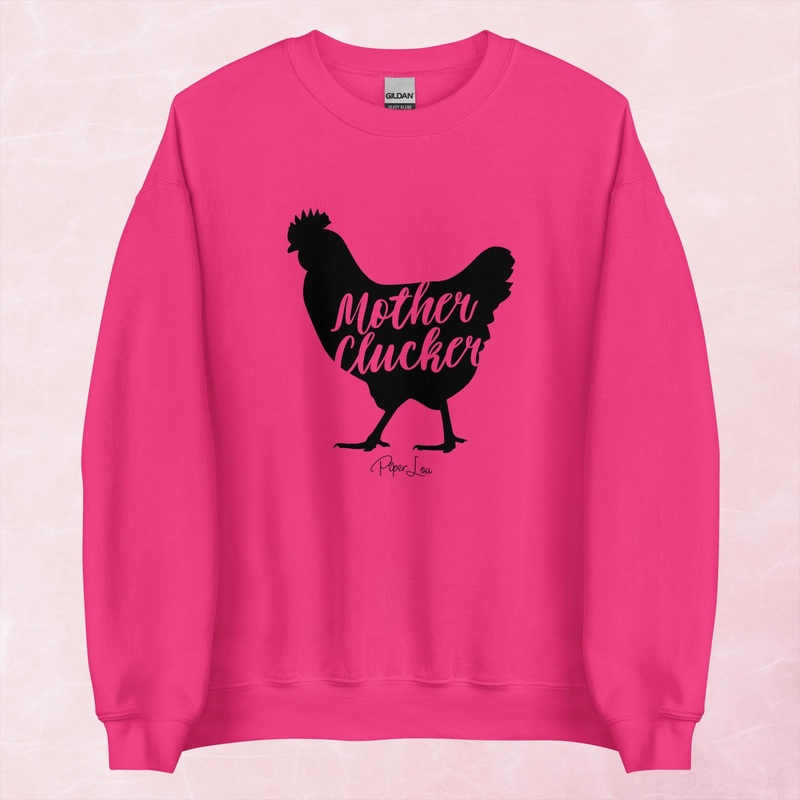 Mother Clucker Graphic Crewneck Sweatshirt