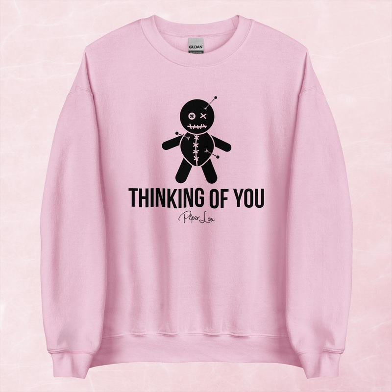 Thinking Of You Graphic Crewneck Sweatshirt