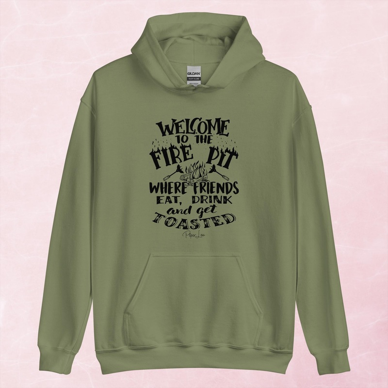 Welcome To The Firepit Graphic Hoodie
