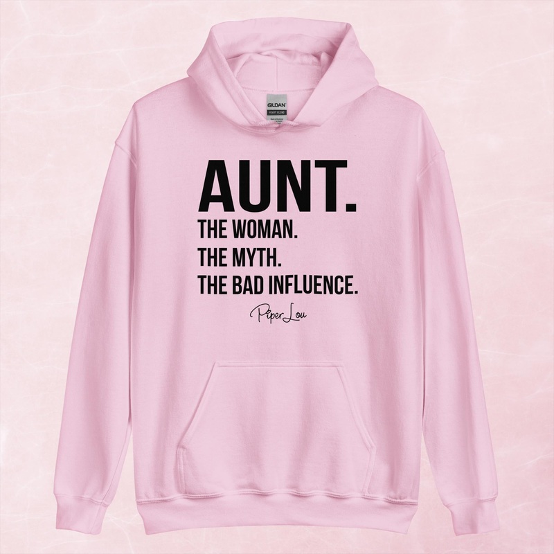 Aunt The Woman The Myth Graphic Hoodie
