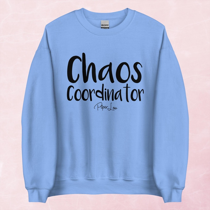 Chaos Coordinator Graphic Crewneck Sweatshirt