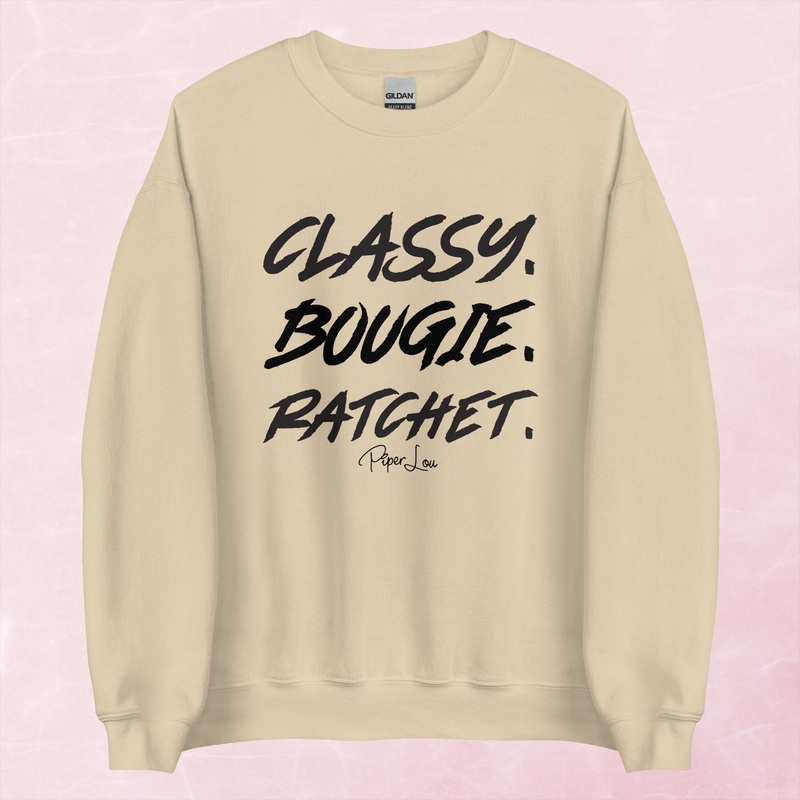 Classy Bougie Ratchet Graphic Crewneck Sweatshirt