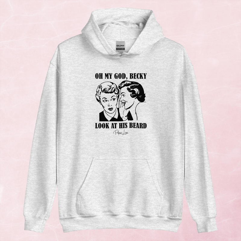 OMG Becky Look At His Beard Graphic Hoodie