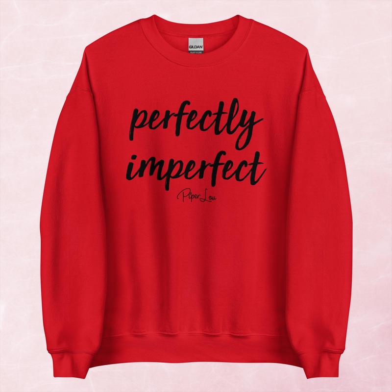 Perfectly Imperfect Graphic Crewneck Sweatshirt