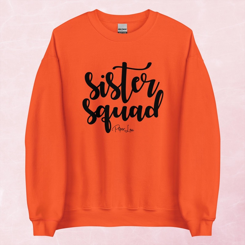 Sister Squad Graphic Crewneck Sweatshirt