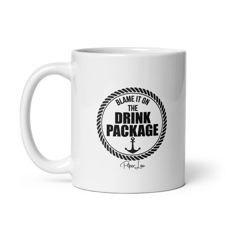 Blame It On The Drink Package Ceramic Coffee Mug