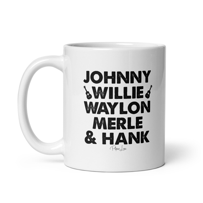 Country Music Icons Ceramic Coffee Mug
