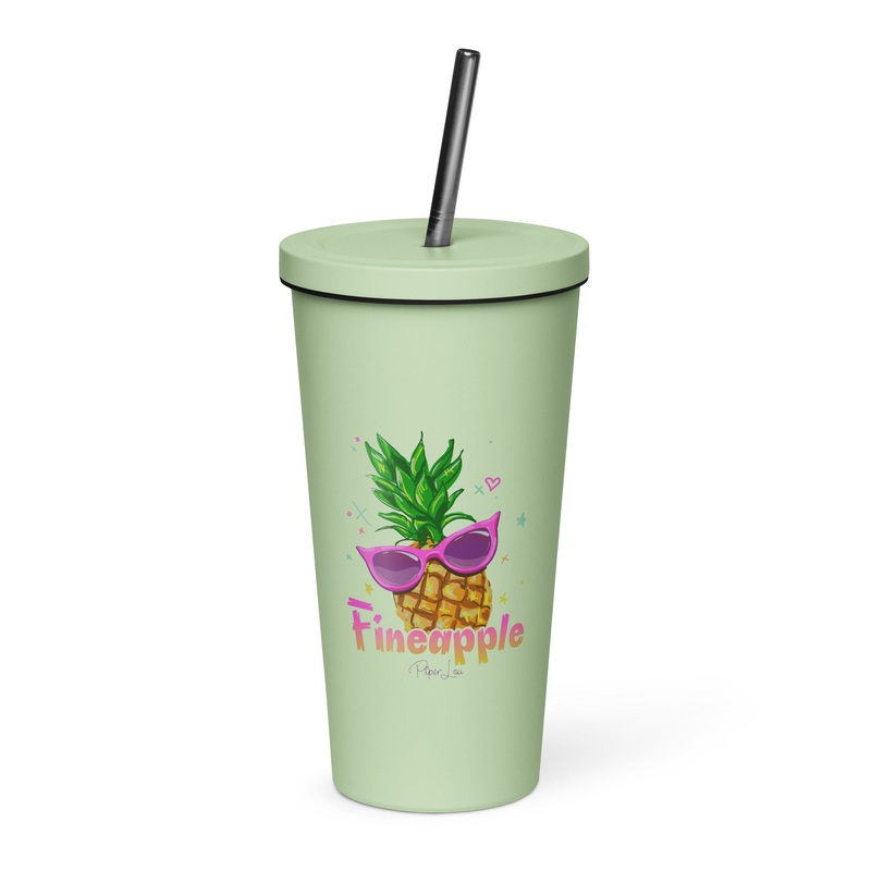 Fineapple 20oz Burst Tumbler + Straw