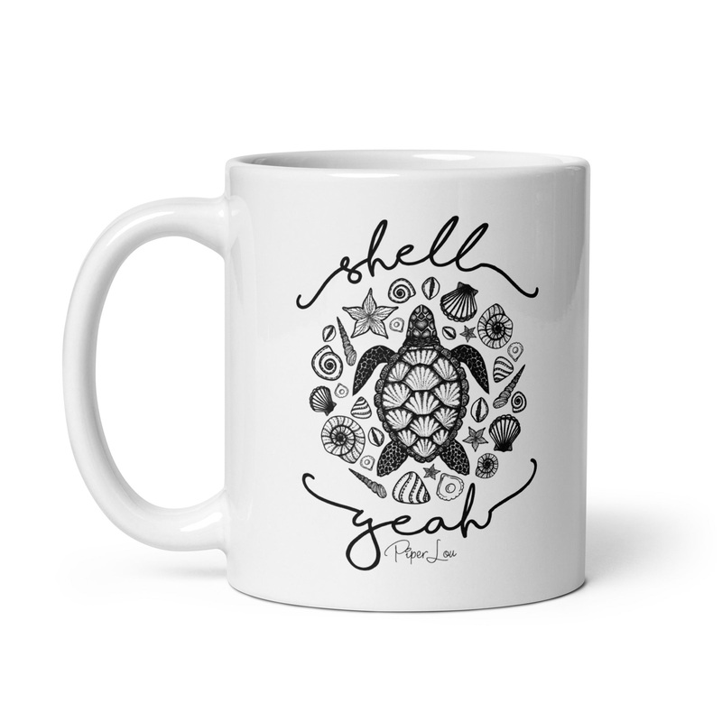 Shell Yeah Ceramic Coffee Mug|11 oz|15 oz|20 oz