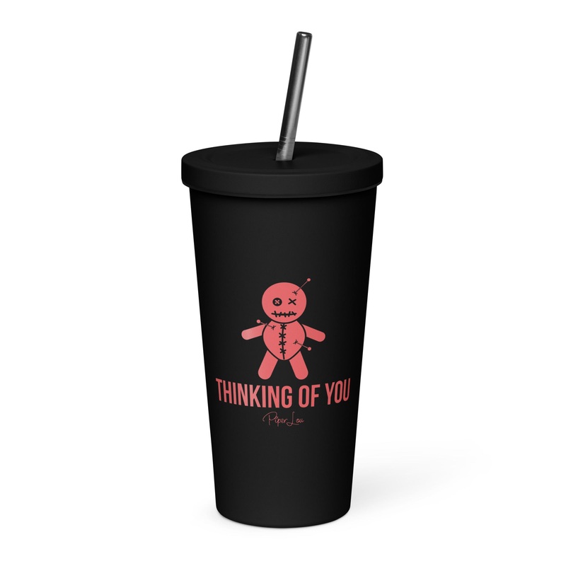 Thinking Of You 20oz Burst Tumbler + Straw