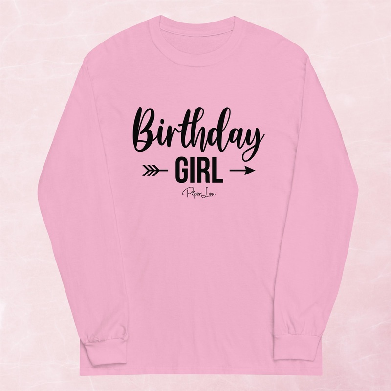 Birthday Girl Graphic Long Sleeve Tee