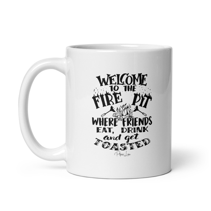 Welcome To The Firepit Ceramic Coffee Mug