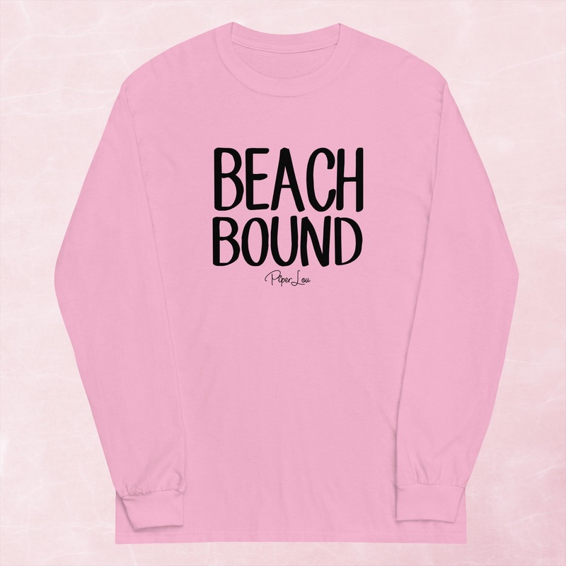 Beach Bound Graphic Long Sleeve Tee