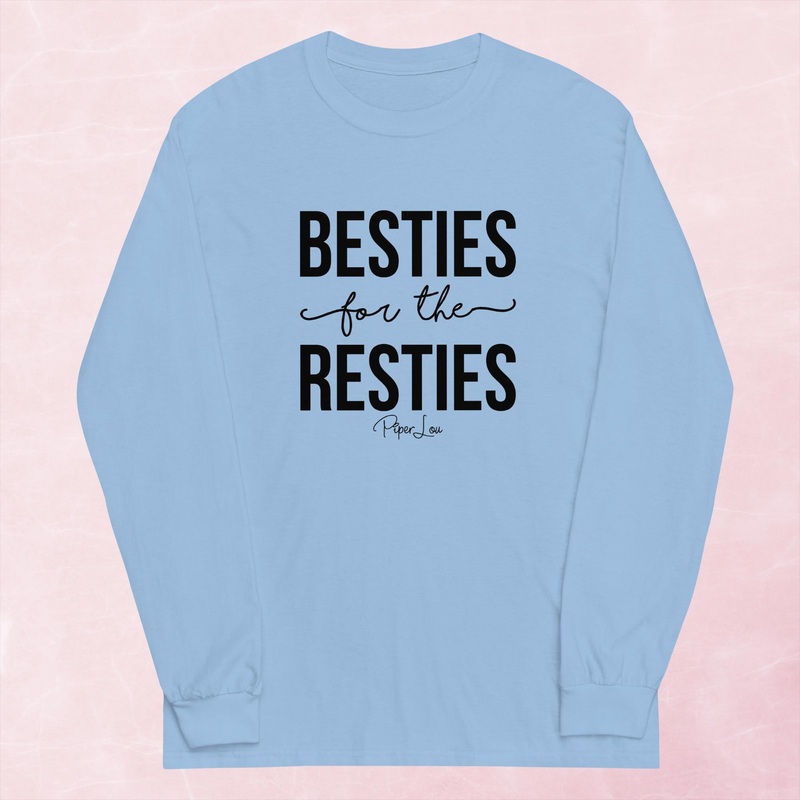 Besties For The Resties Graphic Long Sleeve Tee