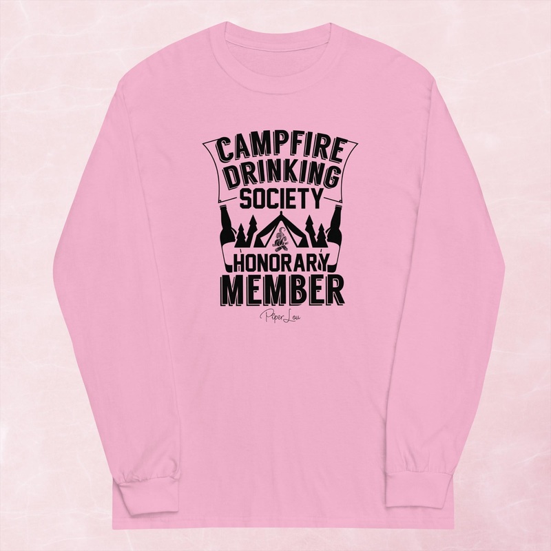 Campfire Drinking Society | Beer Graphic Long Sleeve Tee