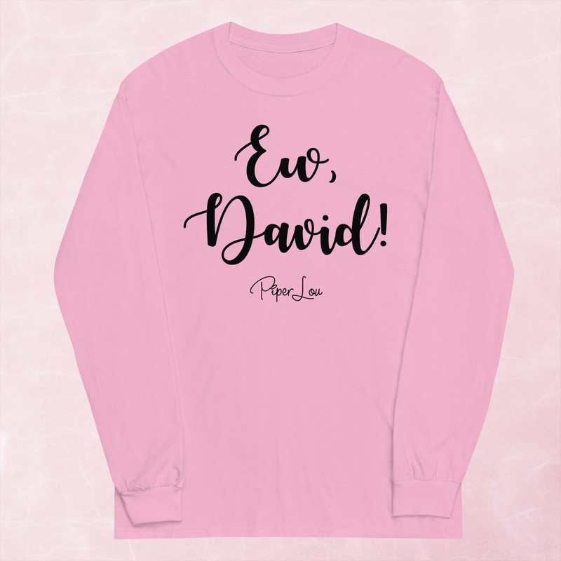Ew David Graphic Long Sleeve Tee