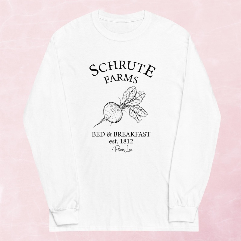 Schrute Farms Graphic Long Sleeve Tee