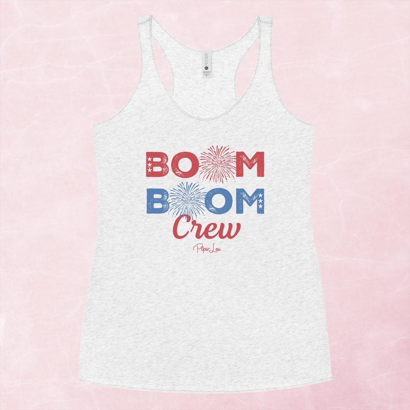 Boom Boom Crew Graphic Tank Top