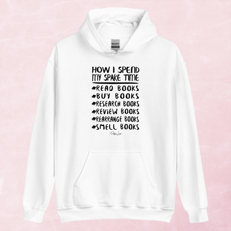 How I Spend My Spare Time Graphic Hoodie